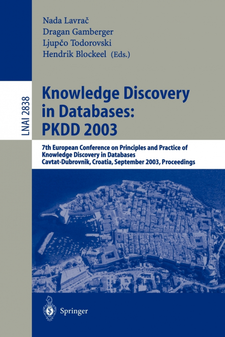 Knowledge Discovery in Databases
