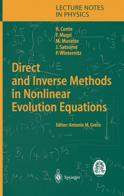 Direct and Inverse Methods in Nonlinear Evolution Equations