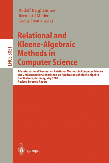 Relational and Kleene-Algebraic Methods in Computer Science