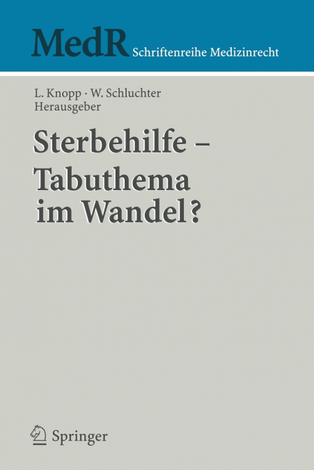 Sterbehilfe - Tabuthema im Wandel?