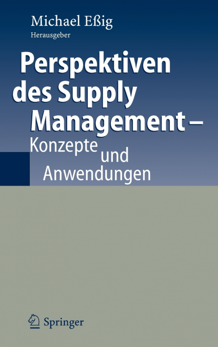 Perspektiven des Supply Management