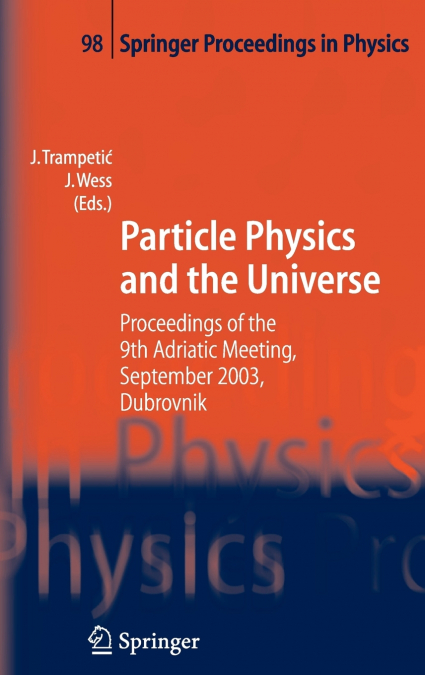 Particle Physics and the Universe