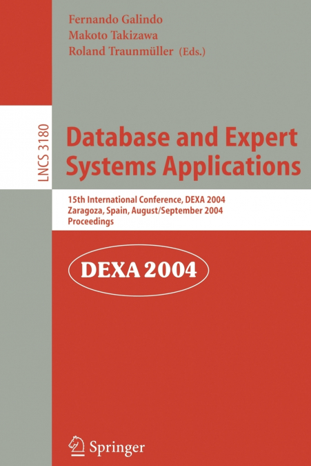 Database and Expert Systems Applications