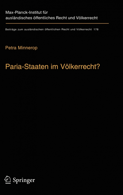 Paria-Staaten im Völkerrecht?