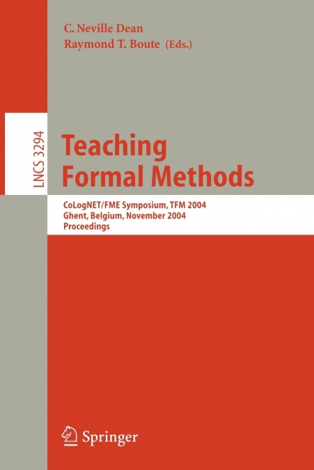 Teaching Formal Methods