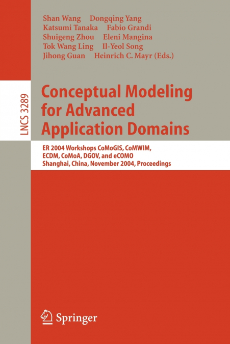 Conceptual Modeling for Advanced Application Domains