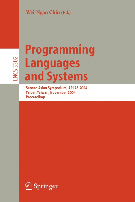 Programming Languages and Systems