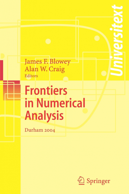 Frontiers of Numerical Analysis