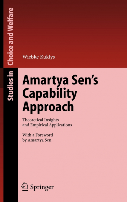 Amartya Sen’s Capability Approach