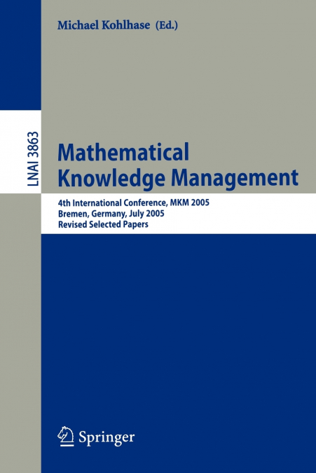 Mathematical Knowledge Management