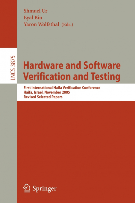 Hardware and Software, Verification and Testing