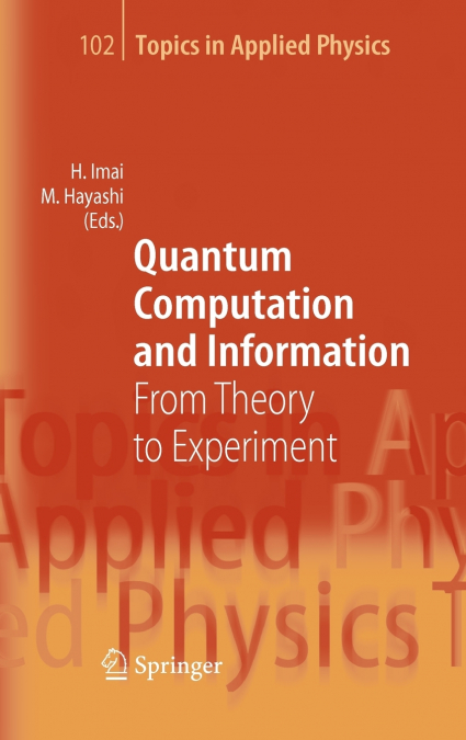 Quantum Computation and Information