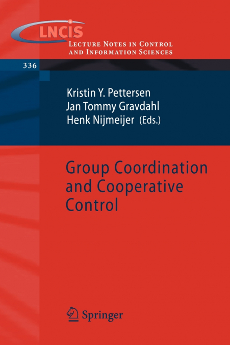 Group Coordination and Cooperative Control