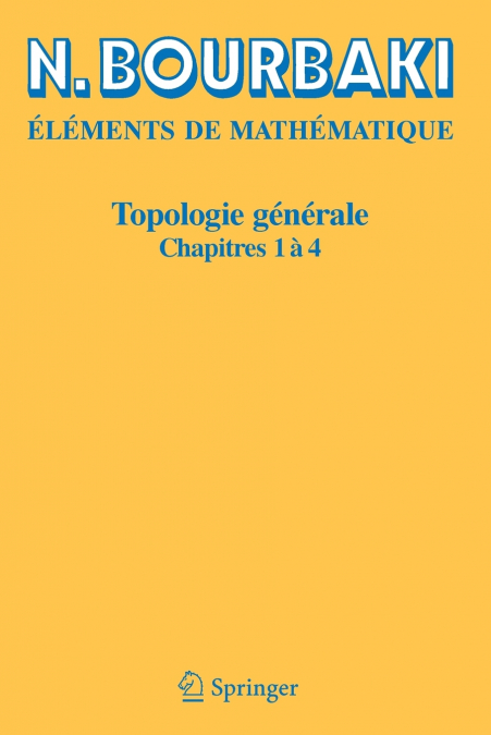 Topologie générale