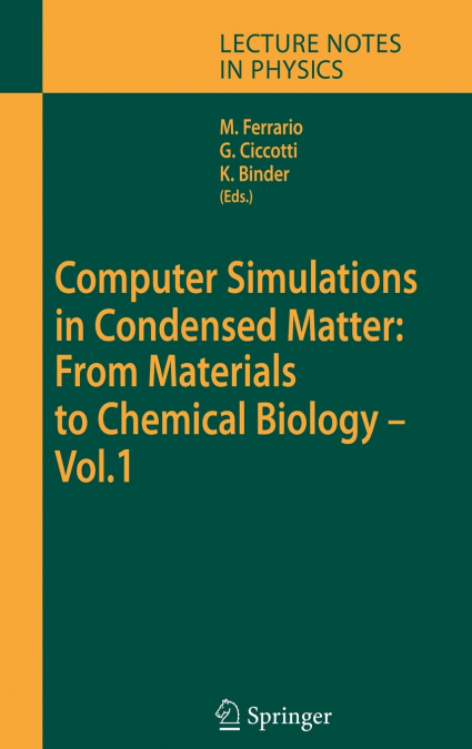 Computer Simulations in Condensed Matter Systems