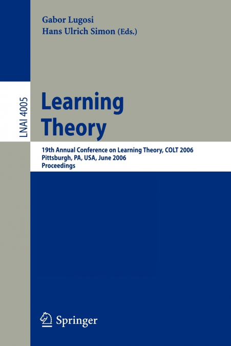 Learning Theory