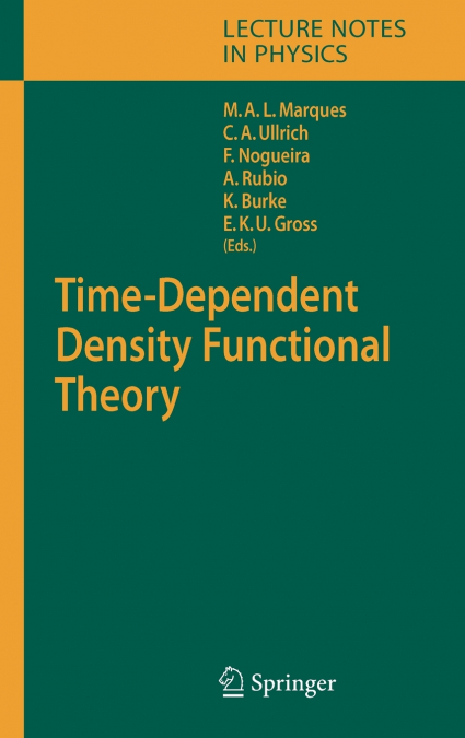 Time-Dependent Density Functional Theory