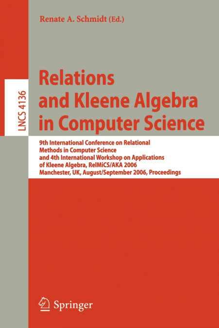 Relations and Kleene Algebra in Computer Science