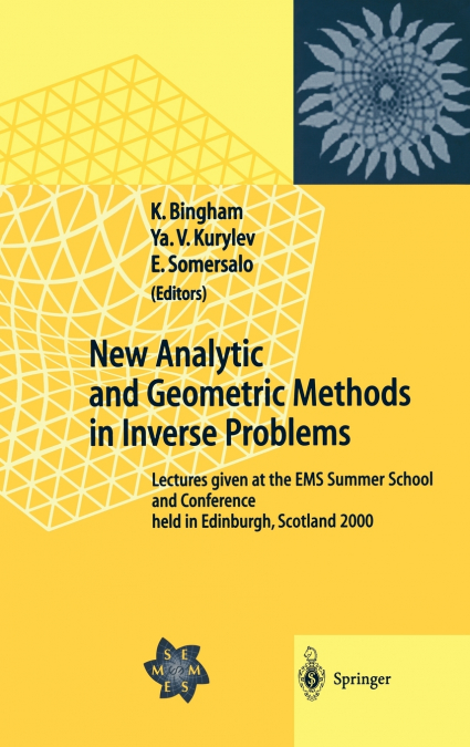 New Analytic and Geometric Methods in Inverse Problems