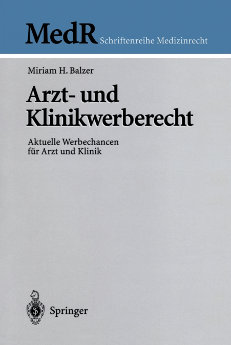 Arzt- und Klinikwerberecht