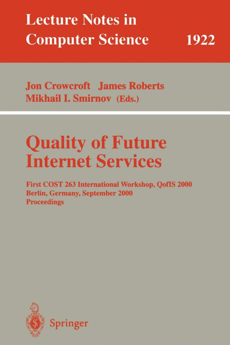 Quality of Future Internet Services