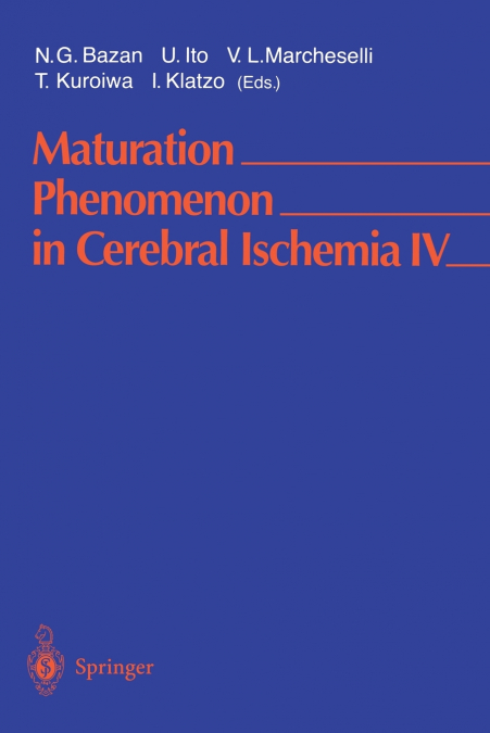 Maturation Phenomenon in Cerebral Ischemia IV