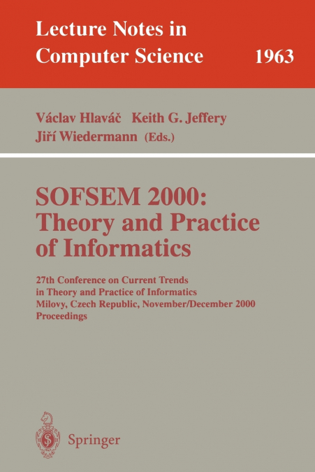 SOFSEM 2000