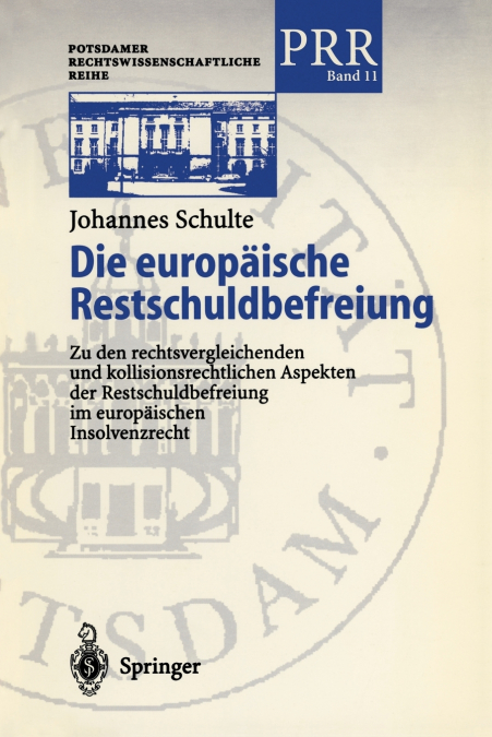 Die europäische Restschuldbefreiung