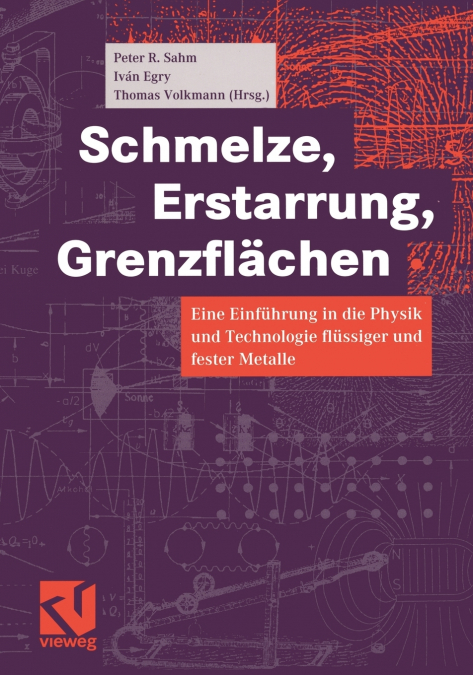 Schmelze, Erstarrung, Grenzflachen