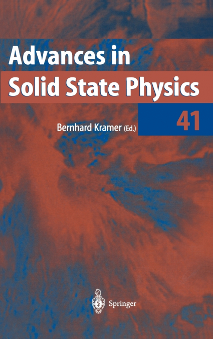 Advances in Solid State Physics