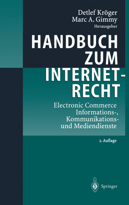 Handbuch zum Internetrecht