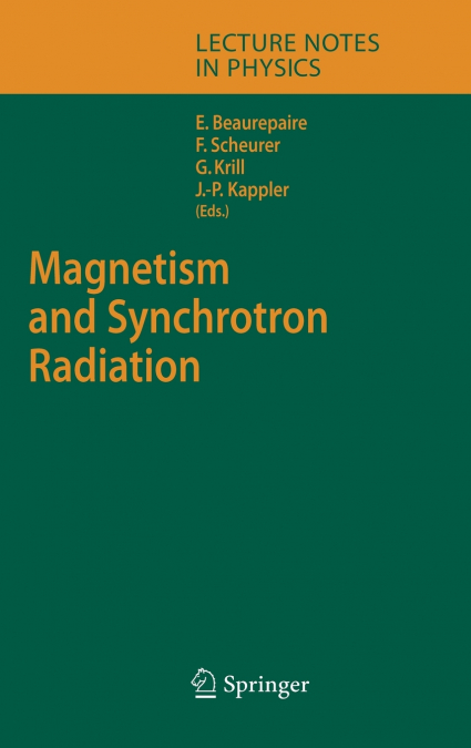 Magnetism and Synchrotron Radiation