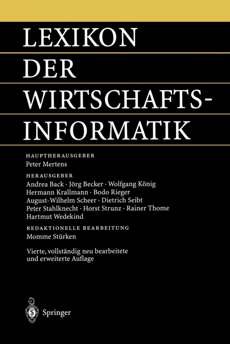 Lexikon der Wirtschaftsinformatik