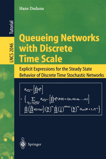 Queueing Networks with Discrete Time Scale
