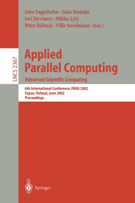 Applied Parallel Computing. Advanced Scientific Computing