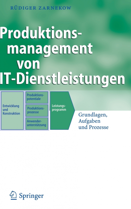 Produktionsmanagement Von It-Dienstleistungen