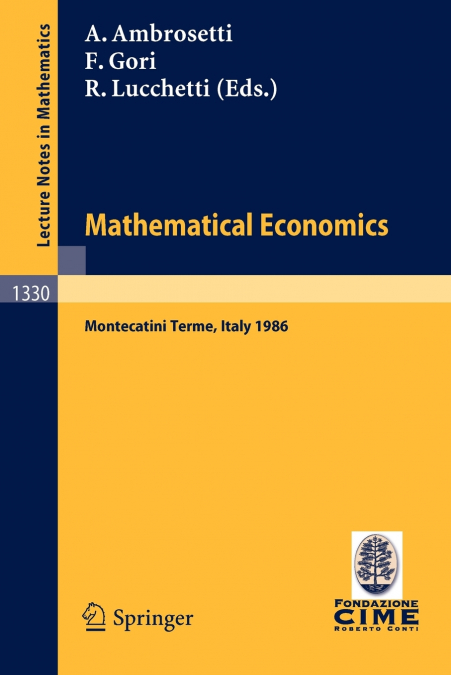 Mathematical Economics