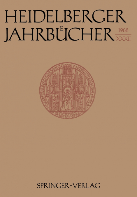 Heidelberger Jahrbücher