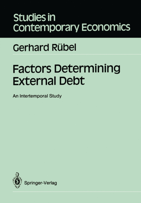 Factors Determining External Debt