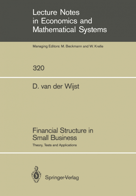 Financial Structure in Small Business