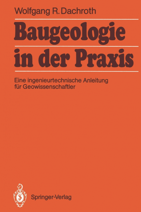 Baugeologie in der Praxis
