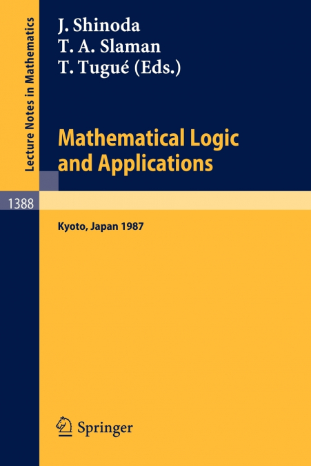 Mathematical Logic and Applications