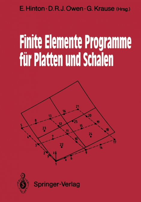 Finite Elemente Programme für Platten und Schalen