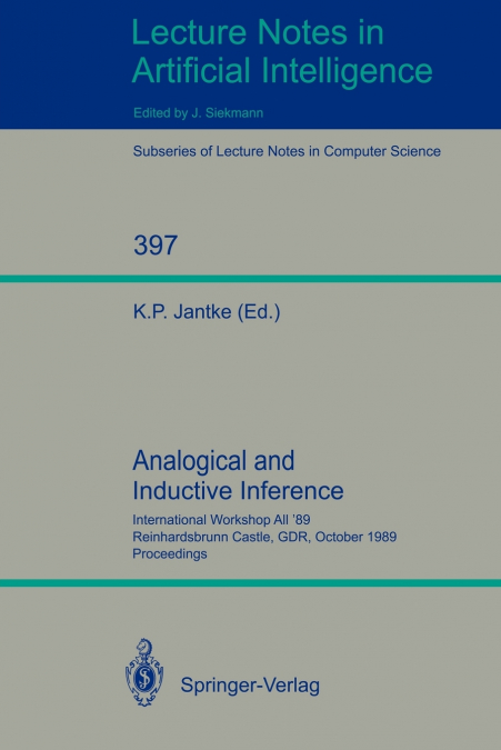 Analogical and Inductive Inference