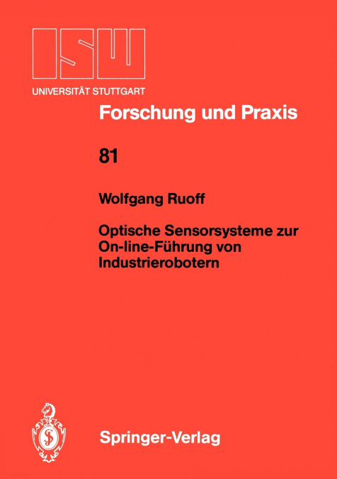 Optische Sensorsysteme zur On-line-Führung von Industrierobotern
