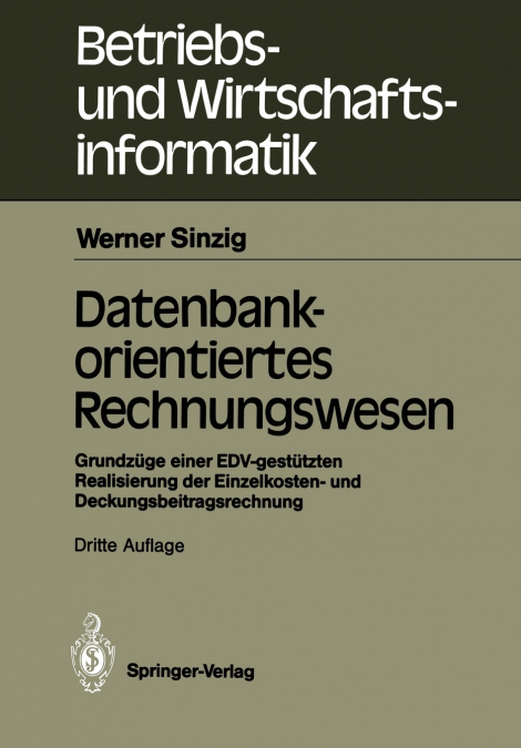 Datenbankorientiertes Rechnungswesen