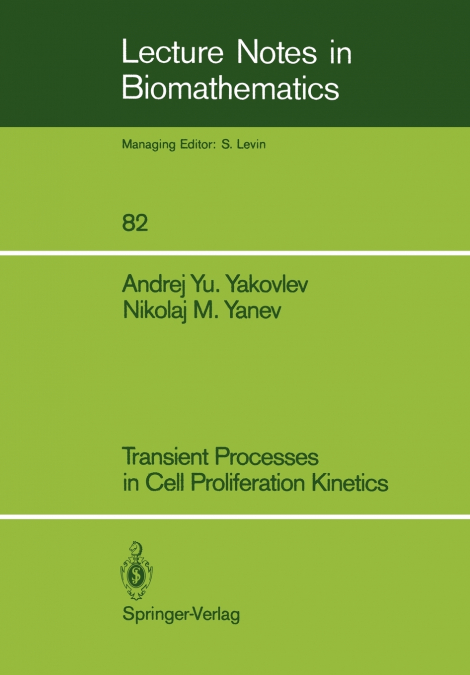 Transient Processes in Cell Proliferation Kinetics