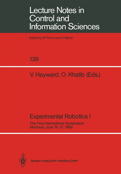 Experimental Robotics I