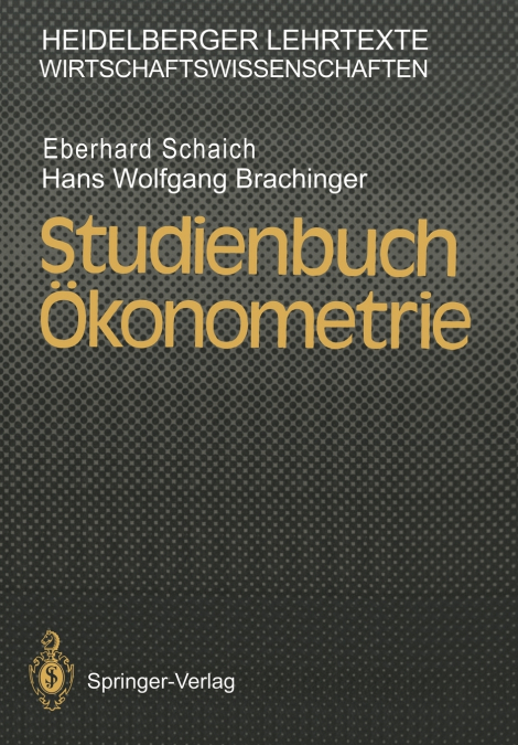 Studienbuch Ökonometrie