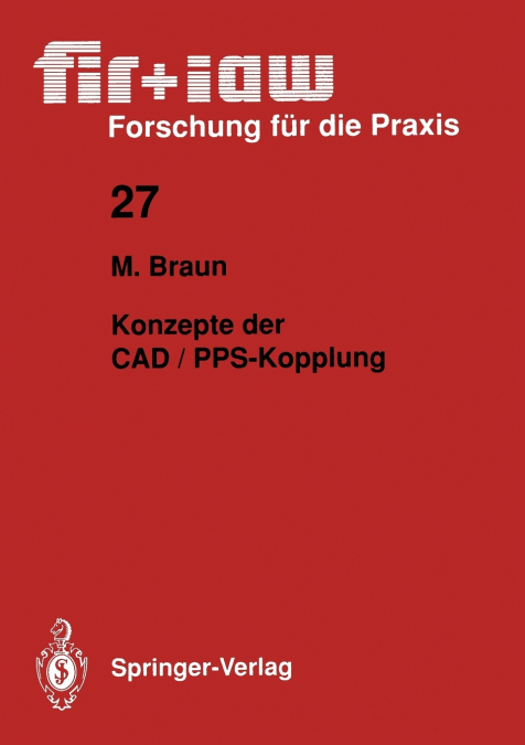 Konzepte der CAD / PPS-Kopplung